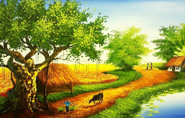 van-mau-phan-tich-buc-tranh-thien-nhien-trong-bai-day-thon-vi-da